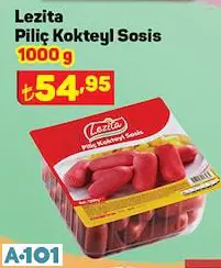 LEZİTA PİLİÇ KOKTEYL SOSİS